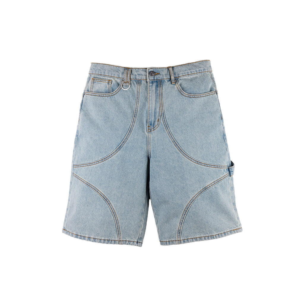 Commons Studios 'Star' Short vaquero lavado Iceberg
