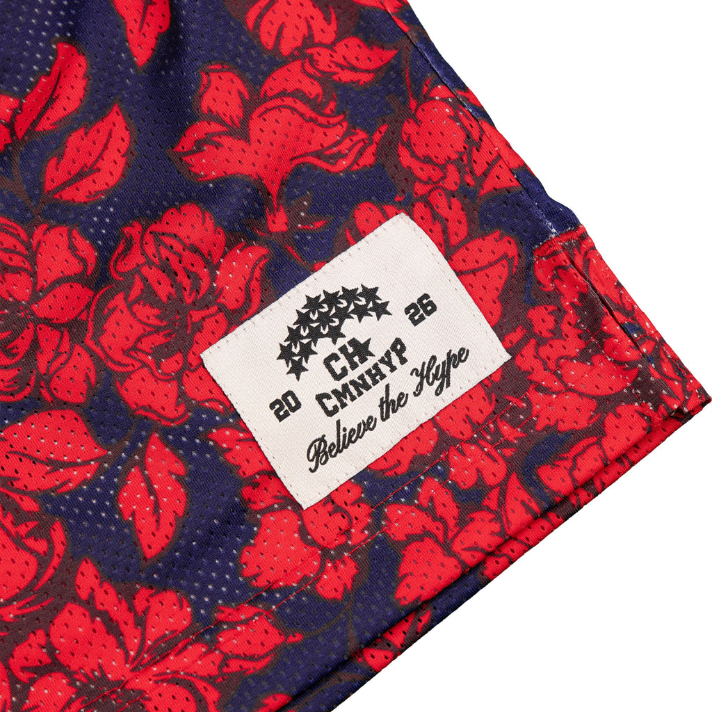 Short de malla azul marino Common Hype Bloom