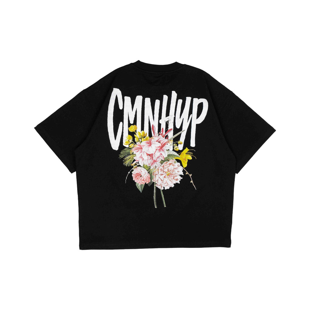 Camiseta Common Hype Bouquet Negra