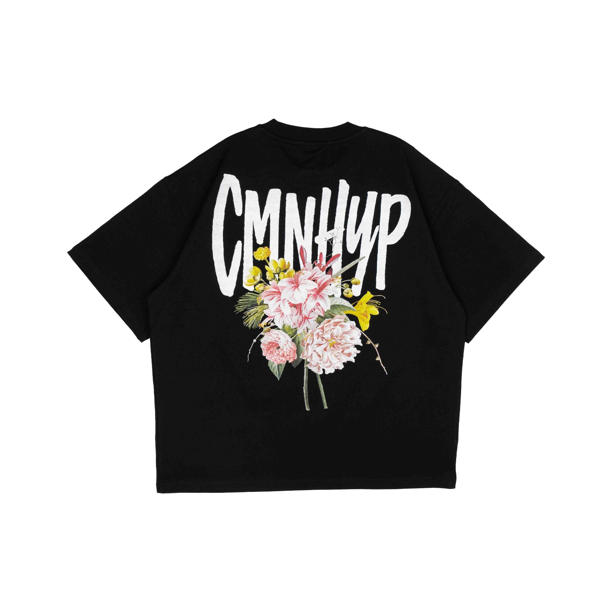 Camiseta Common Hype Bouquet Negra
