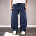 Pantalón vaquero Common Pinstripe Conductor azul medianoche