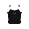 Camiseta básica de tirantes para mujer Compliments negra