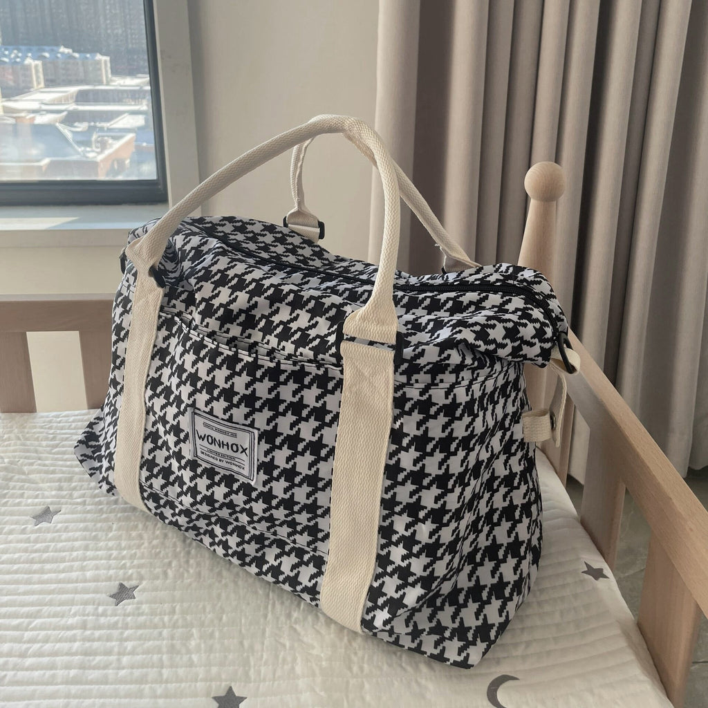 Bolso de viaje corto de gran capacidad para mujer