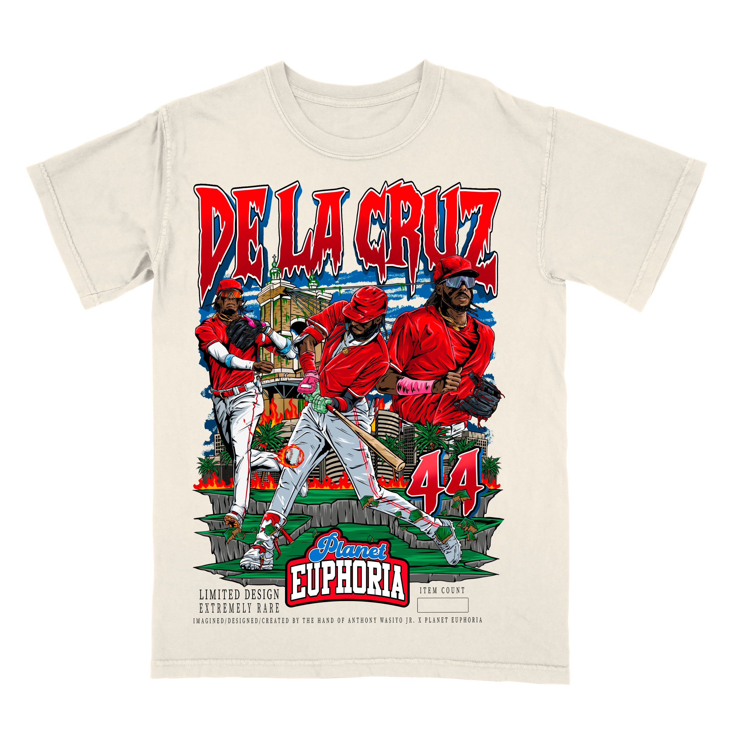 Youth Elly De La Cruz V2 Limited Edition MLB Player Graphic T-Shirt