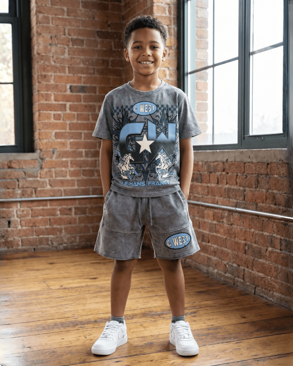 G WEST KIDS LE MANS FRANCIA CONJUNTO