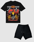 G West Le Mans Francia Set de Camiseta y Pantalón Corto