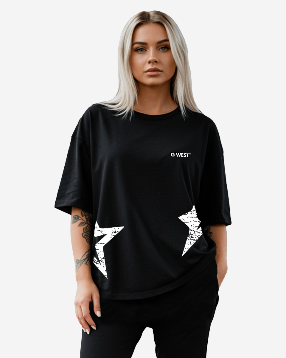 Camiseta extragrande con el logo de Chicago Arch para mujer G West