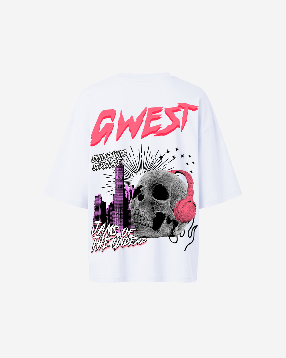 Camiseta G West extragrande de Los Jams de los muertos para mujer