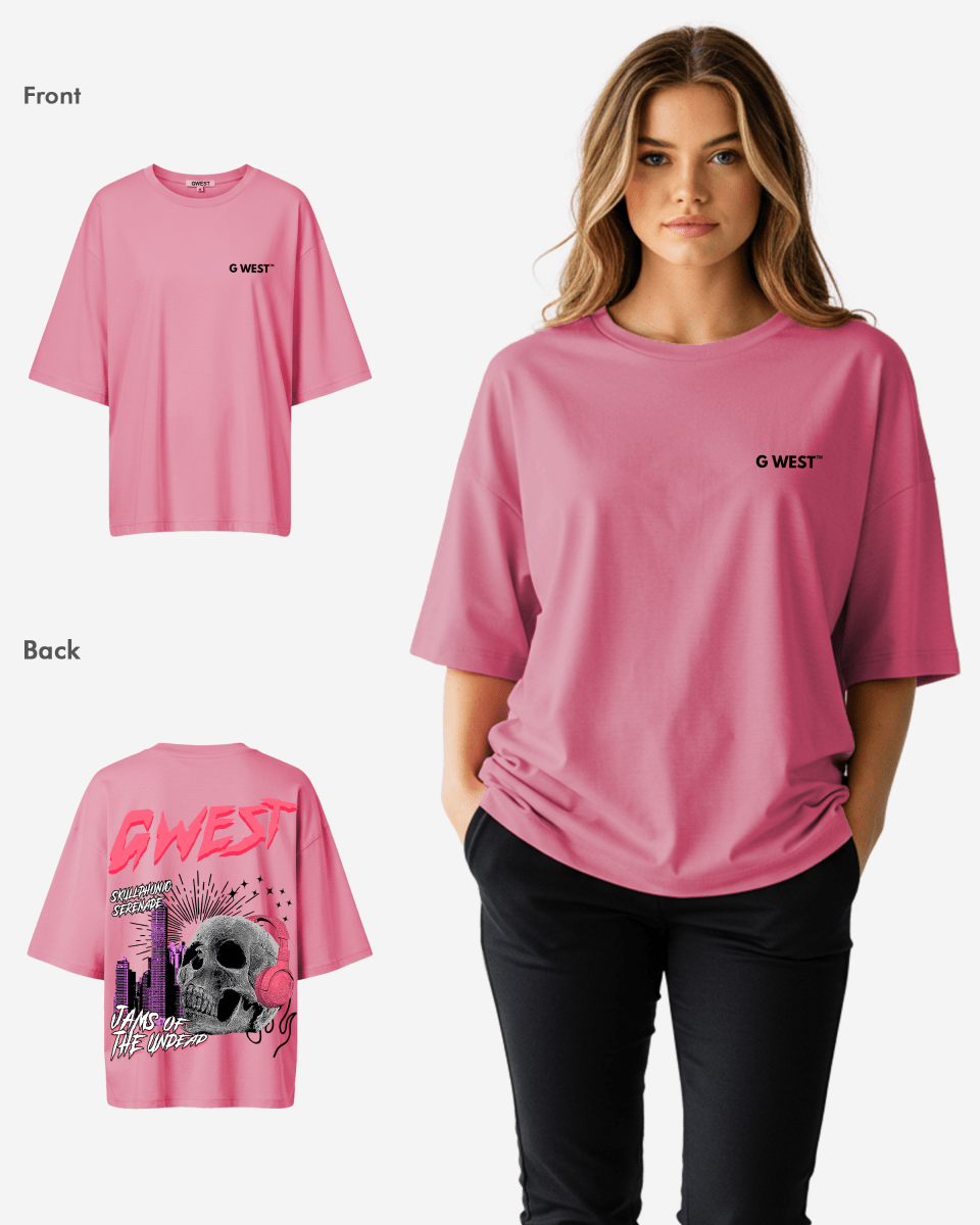 Camiseta G West extragrande de Los Jams de los muertos para mujer