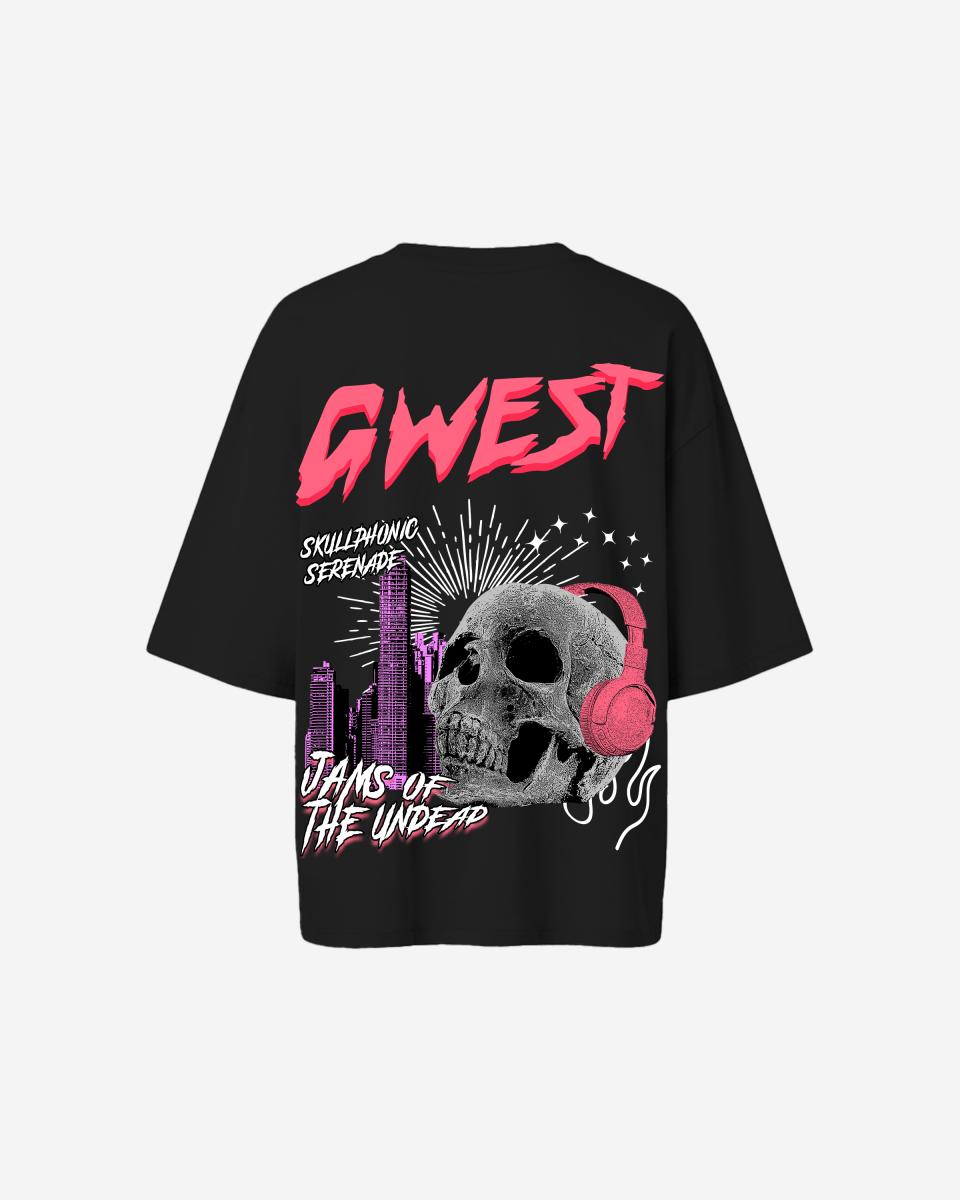 Camiseta G West extragrande de Los Jams de los muertos para mujer