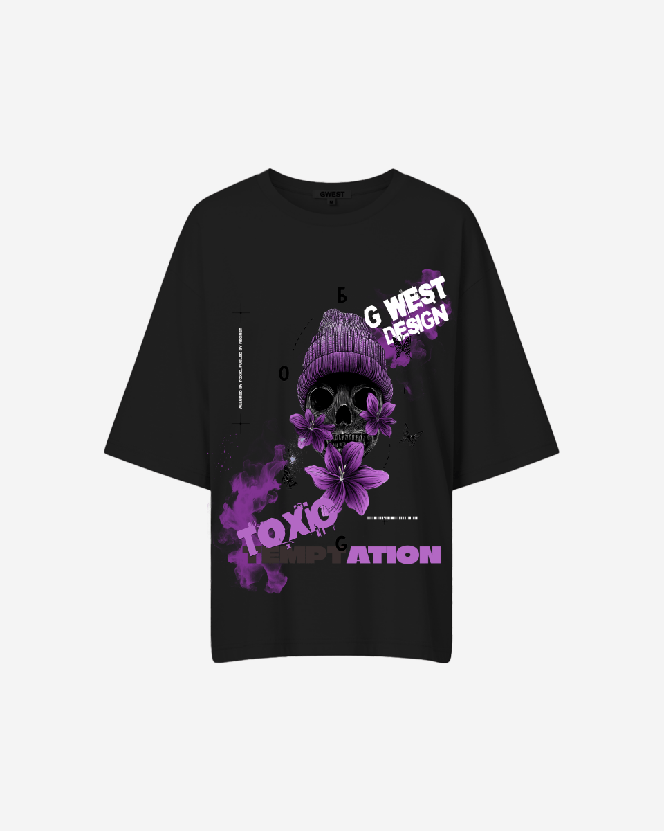 Camiseta Extragrande Tóxica para Mujer G West