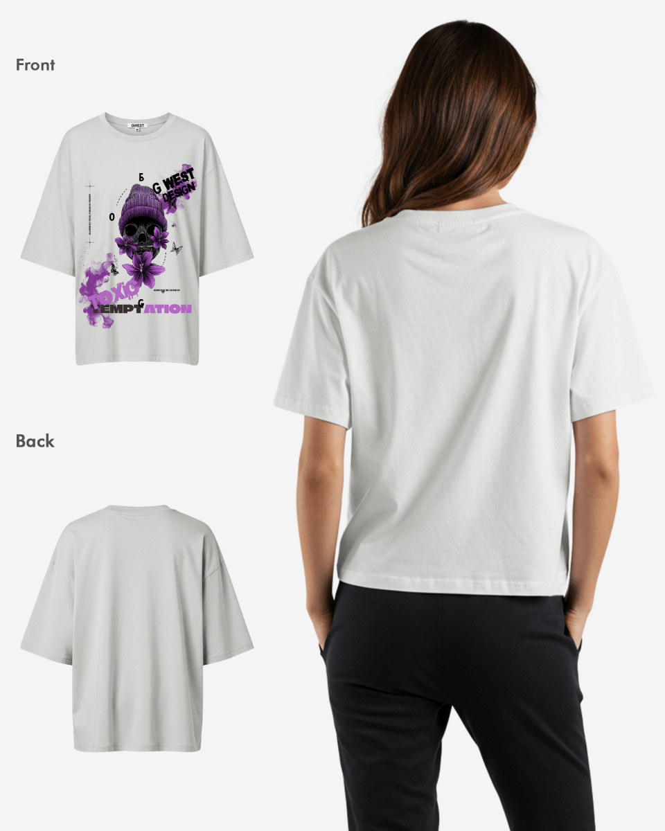 Camiseta Extragrande Tóxica para Mujer G West