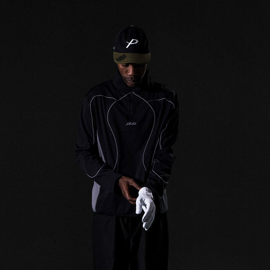 SUDADERA CON CREMALLERA CORTA CANDLE | GRIS OSCURO