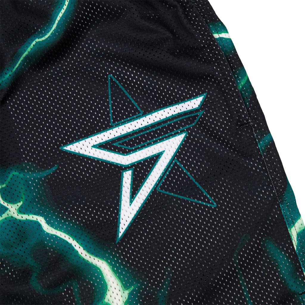 Common Hype x Five Stars Green Bolt Pantalón Corto de Malla (Niños)