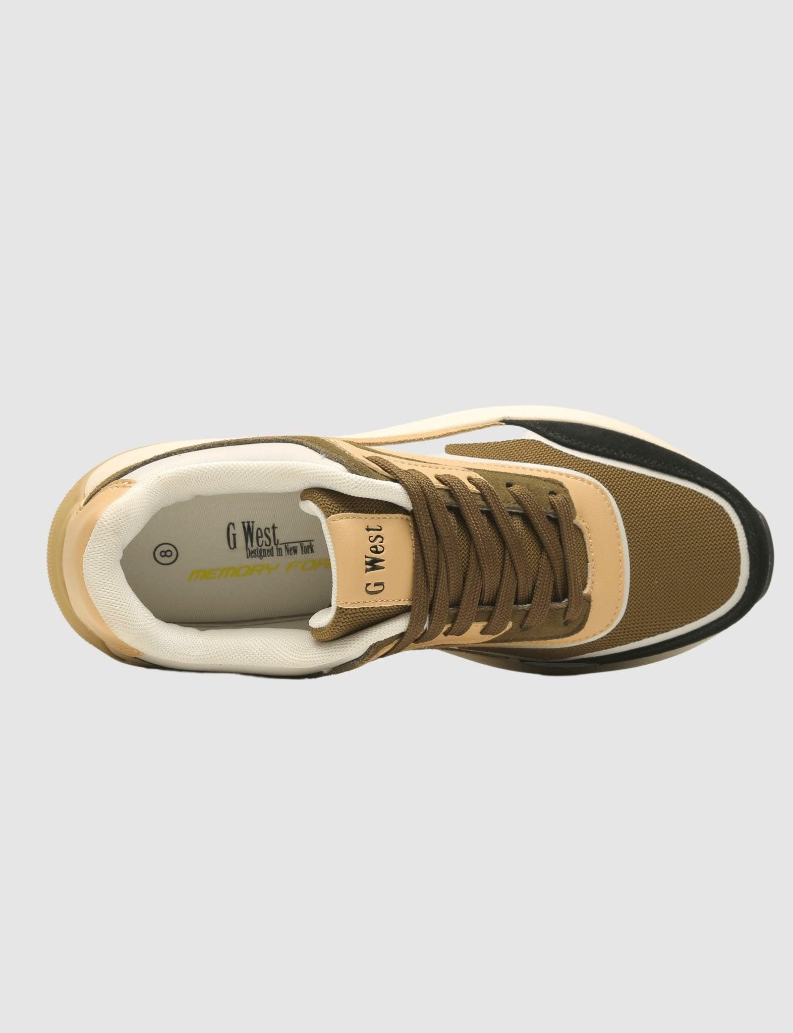 G West Mens Running Shoes - Gwm20003 | Olive