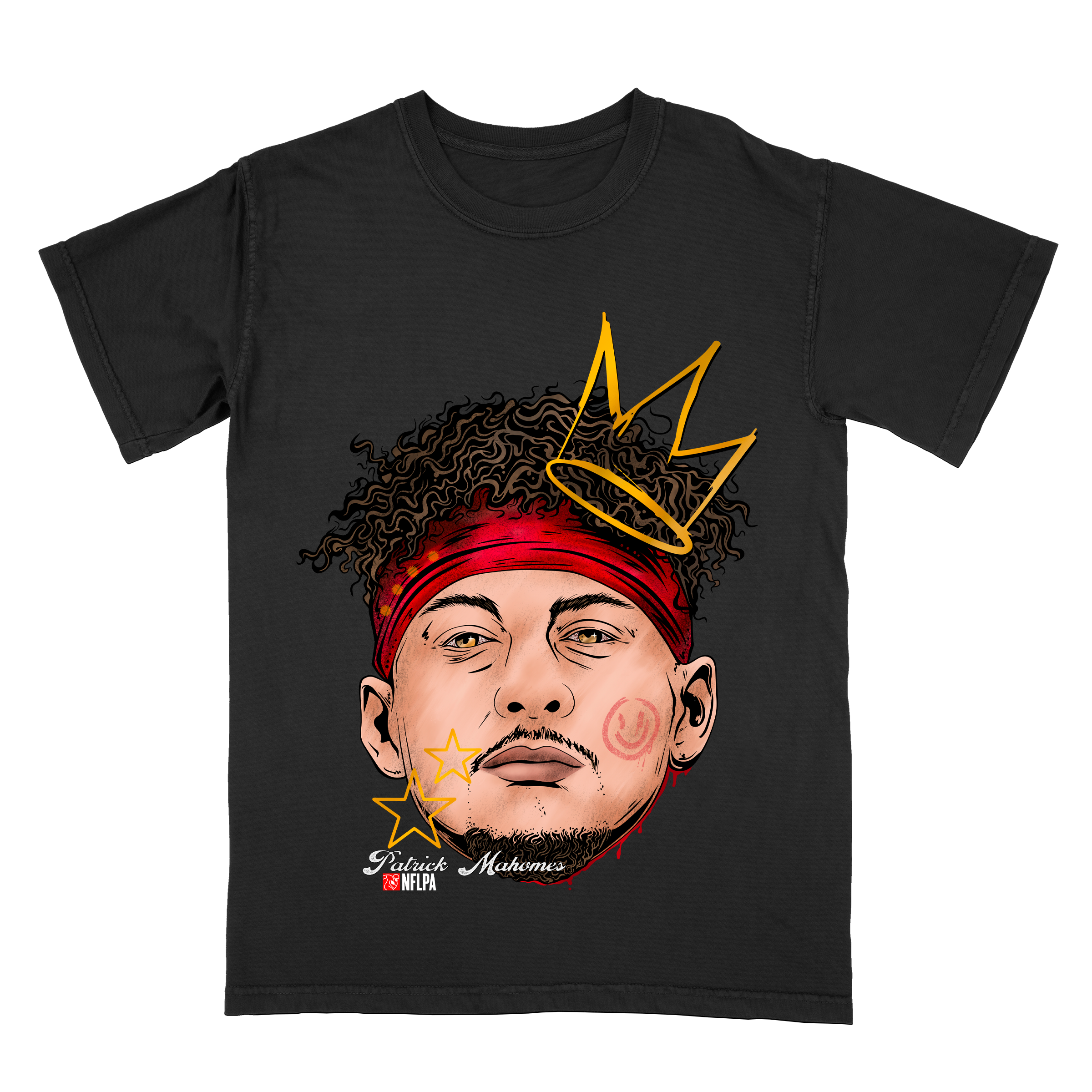 Patrick Mahomes Fat Head Limited Edition NFL Player Graphic T-Shirt