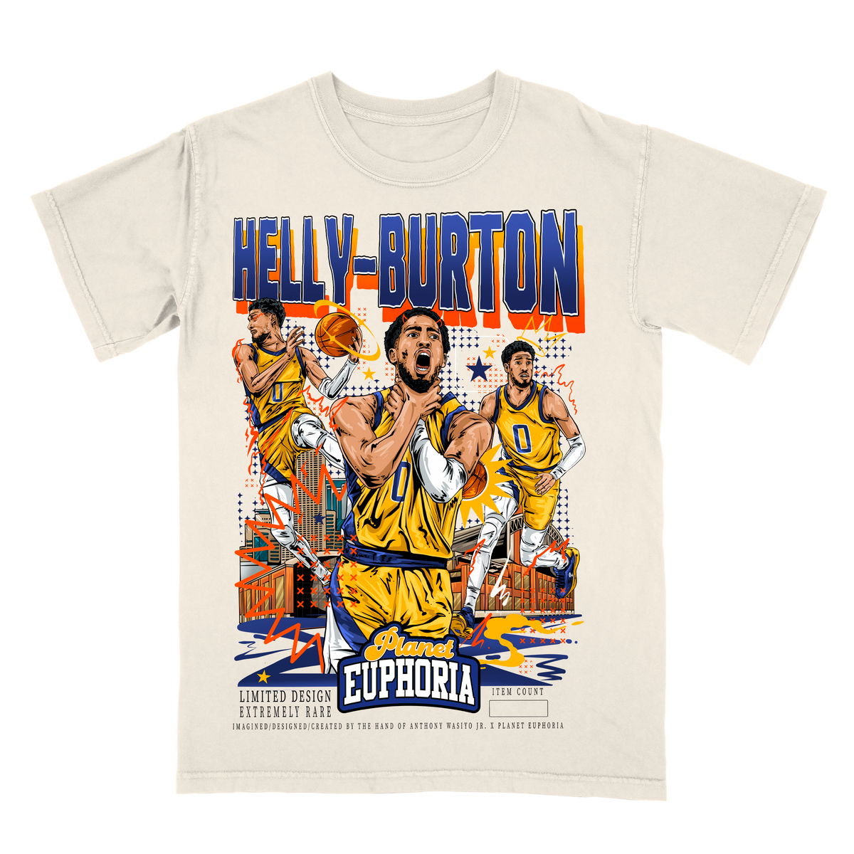 Camiseta gráfica de Tyrese Haliburton V2 de edición limitada de la NBA