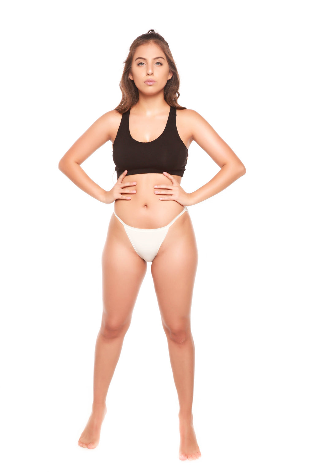Liquidación Ropa interior estilo bikini de bambú/algodón para mujer
