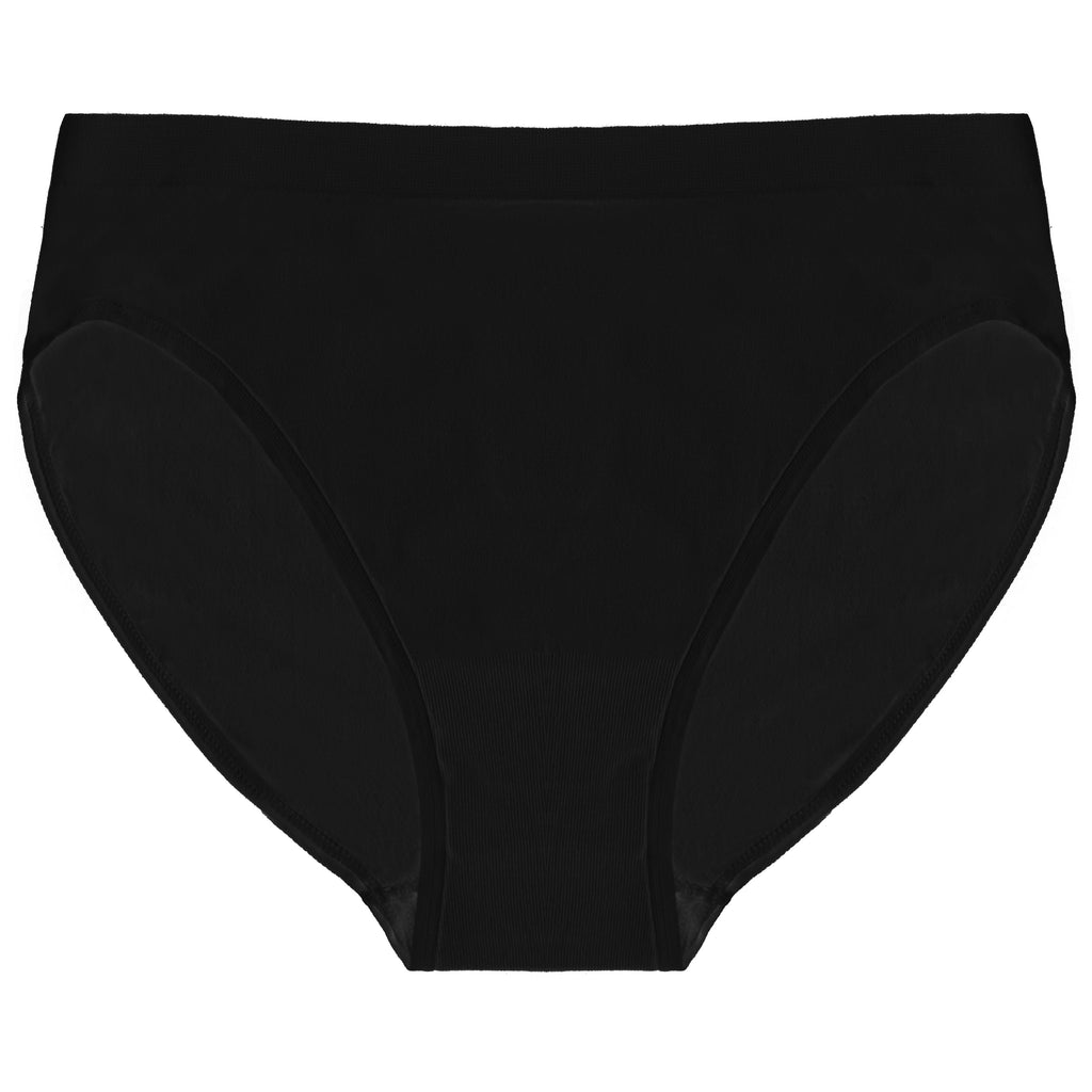 Liquidación Ropa Interior Estilo Bikini de Algodón/Bambú de Mujer de Corte Alto
