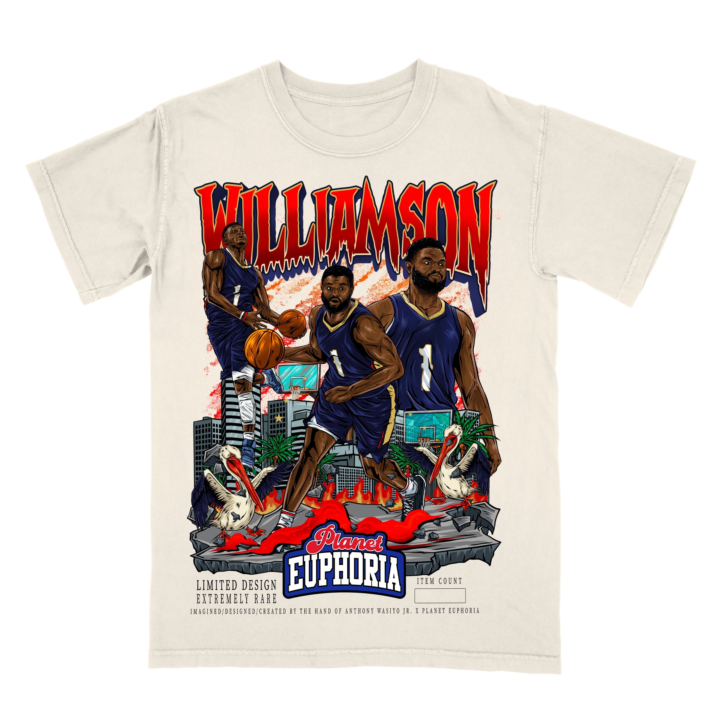 Zion Williamson Limited Edition Graphic T-Shirt